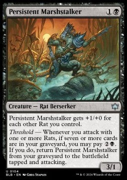 Persistent Marshstalker - Bloomburrow (Uncommon) [BLB-104]