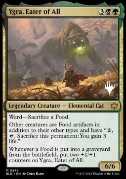 Ygra, Eater of All (V.2) - Bloomburrow: Promos (Mythic) [PBLB-241]