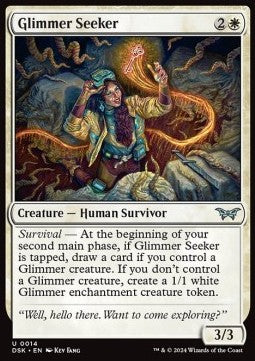Glimmer Seeker - Duskmourn: House of Horror (Uncommon) [DSK-14]