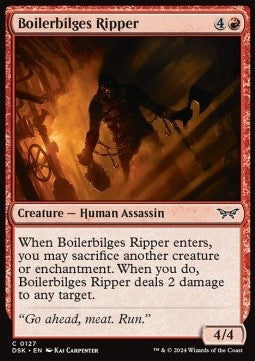 Boilerbilges Ripper - Duskmourn: House of Horror (Common) [DSK-127]