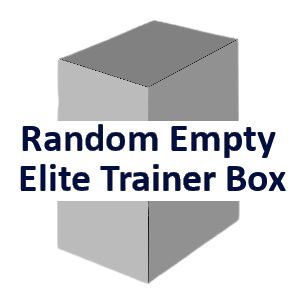 Random Empty Elite Trainer Box - Pokémon Products