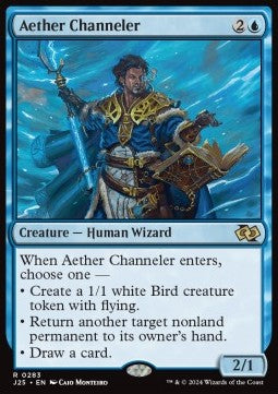 Aether Channeler - Foundations Jumpstart (Rare) [J25-283]