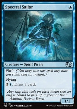 Spectral Sailor - Foundations Jumpstart (Uncommon) [J25-363]