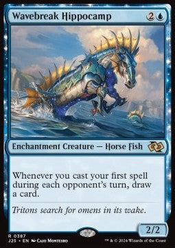 Wavebreak Hippocamp - Foundations Jumpstart (Rare) [J25-387]