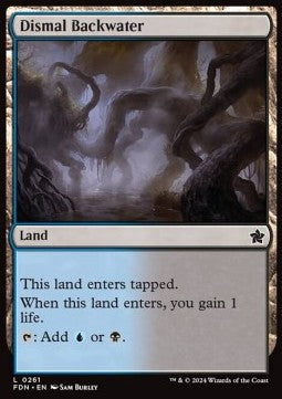Dismal Backwater - Magic: The Gathering Foundations (Common) [FDN-261]