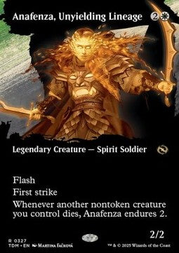 Anafenza, Unyielding Lineage - Tarkir: Dragonstorm: Extras (Rare) [XTDM-327]