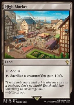 High Market - Commander: FINAL FANTASY (Rare) [FIC-402]
