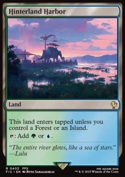 Hinterland Harbor - Commander: FINAL FANTASY (Rare) [FIC-403]