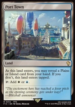 Port Town - Commander: FINAL FANTASY (Rare) [FIC-412]