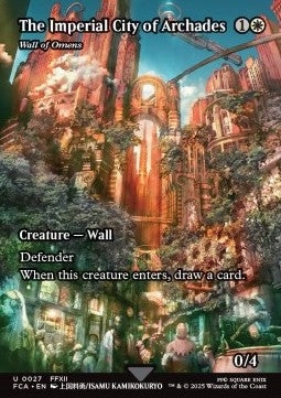 Wall of Omens - Magic: The Gathering - FINAL FANTASY Through the Ages (Uncommon) [FCA-27]
