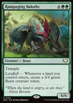Rampaging Baloths - Commander: Edge of Eternities (Rare) [EOC-104]
