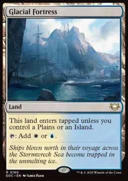 Glacial Fortress - Commander: Edge of Eternities (Rare) [EOC-160]