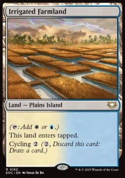 Irrigated Farmland - Commander: Edge of Eternities (Rare) [EOC-162]