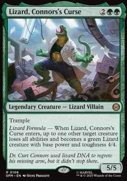 Lizard, Connors's Curse - Marvel's Spider-Man (Rare) [SPM-106]