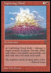 Lightning Cloud - Visions (Rare)