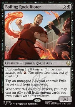 Boiling Rock Rioter - Avatar: The Last Airbender (Rare) [TLA-87]