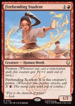 Firebending Student - Avatar: The Last Airbender (Rare) [TLA-139]