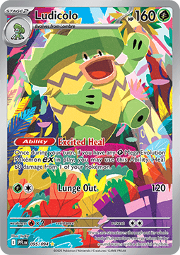 Ludicolo - Phantasmal Flames (Illustration Rare) [PFL-095]