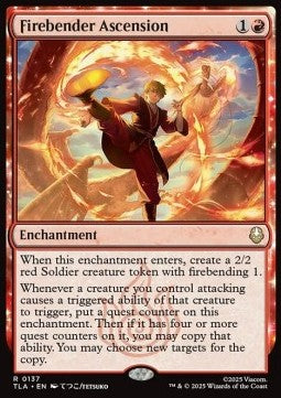 Firebender Ascension - Avatar: The Last Airbender (Rare) [TLA-137]