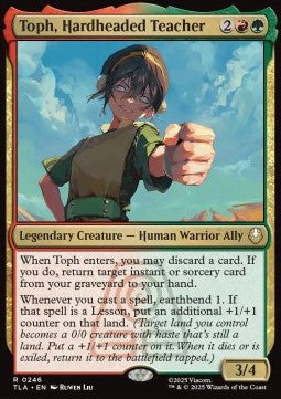 Toph, Hardheaded Teacher - Avatar: The Last Airbender (Rare) [TLA-246]