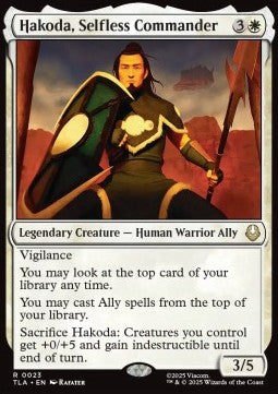 Hakoda, Selfless Commander - Avatar: The Last Airbender (Rare) [TLA-23]