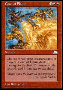 Cone of Flame - Weatherlight (Uncommon)