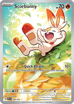 Scorbunny - Ascended Heroes (Illustration Rare) [ASC-225]