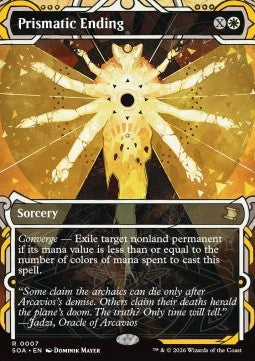 Prismatic Ending (V.1) - Secrets of Strixhaven: Mystical Archive (Rare) [SOA-7]