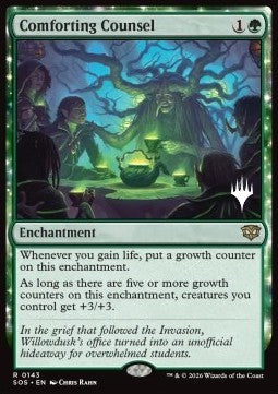 Comforting Counsel - Secrets of Strixhaven: Promos (Rare) [PSOS-143]