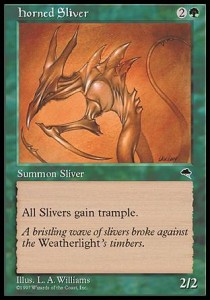 Horned Sliver - Tempest (Uncommon)