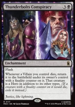 Thunderbolts Conspiracy - Marvel Super Heroes (Rare) [MHS-117]