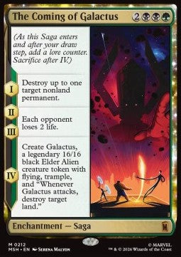 The Coming of Galactus - Marvel Super Heroes (Mythic) [MHS-212]