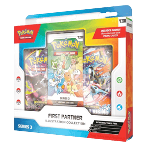 First Partner Illustration Collection Series 3 - Mega Evolution Products