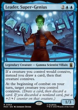 Leader, Super-Genius - Marvel Super Heroes (Rare) [MHS-64]