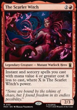 The Scarlet Witch - Marvel Super Heroes (Rare) [MHS-151]