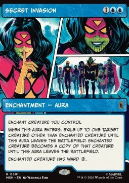 Secret Invasion - Marvel Super Heroes: Extras (Rare) [XMHS-301]