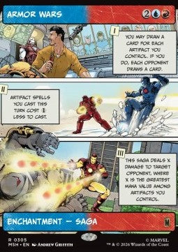 Armor Wars - Marvel Super Heroes: Extras (Rare) [XMSH-305]