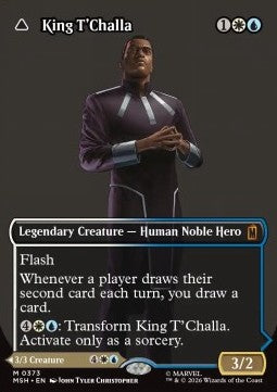 King T'Challa // Black Panther, Hope Enduring (V.2) - Marvel Super Heroes: Extras (Mythic) [XMSH-373]