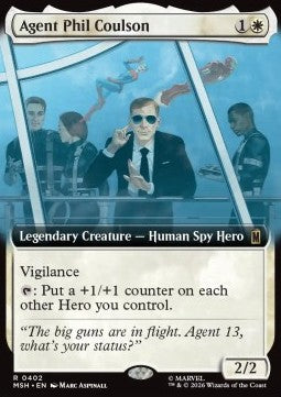 Agent Phil Coulson - Marvel Super Heroes: Extras (Rare) [XMSH-402]