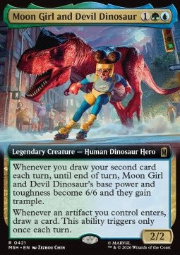 Moon Girl and Devil Dinosaur - Marvel Super Heroes: Extras (Rare) [XMSH-421]