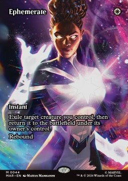 Ephemerate - Marvel Source Material Cards (Mythic) [MAR-44]