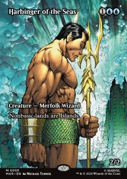 Harbinger of the Seas - Marvel Source Material Cards (Mythic) [MAR-55]