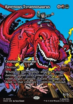 Ravenous Tyrannosaurus - Marvel Source Material Cards (Mythic) [MAR-93]