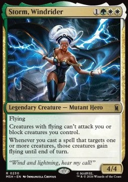 Storm, Windrider - Marvel Super Heroes (Rare) [MSH-230]