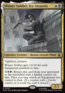 Winter Soldier, Icy Assassin - Marvel Super Heroes (Rare) [MHS-239]