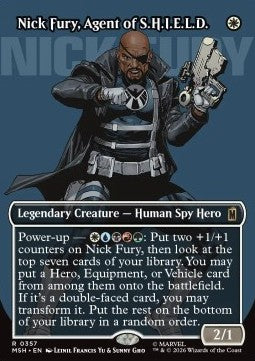 Nick Fury, Agent of S.H.I.E.L.D. (V.1) - Marvel Super Heroes: Extras (Rare) [XMSH-357]