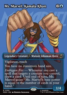 Ms. Marvel, Kamala Khan - Marvel Super Heroes: Extras (Rare) [XMSH-361]