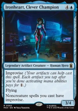 Ironheart, Clever Champion - Marvel Super Heroes (Rare) [MHS-60]
