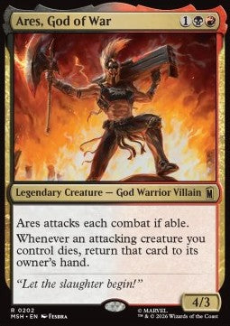 Ares, God of War - Marvel Super Heroes (Rare) [MHS-202]