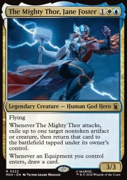 The Mighty Thor, Jane Foster - Marvel Super Heroes (Rare) [MSH-222]